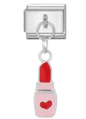 💄 Sweet Kiss Lipstick Italian Dangle Charm