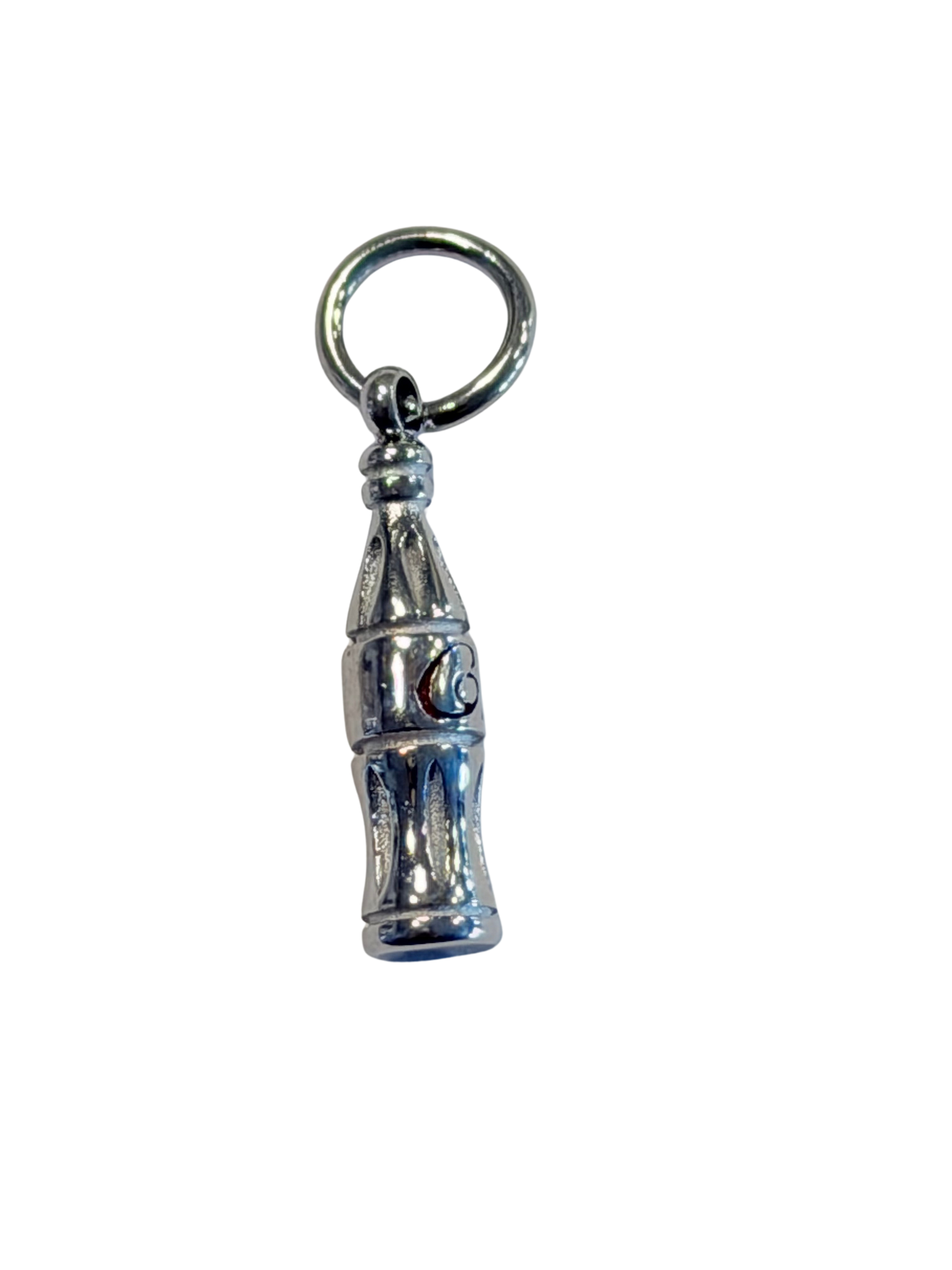 Silver Coca Charm