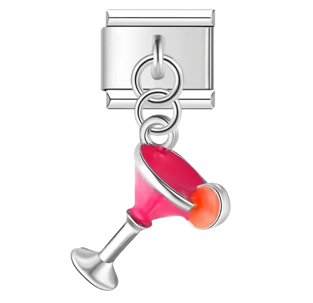 Italian Silver Margarita Charm