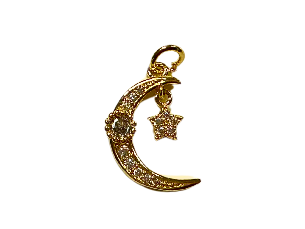 š Starlit Crescent Charm