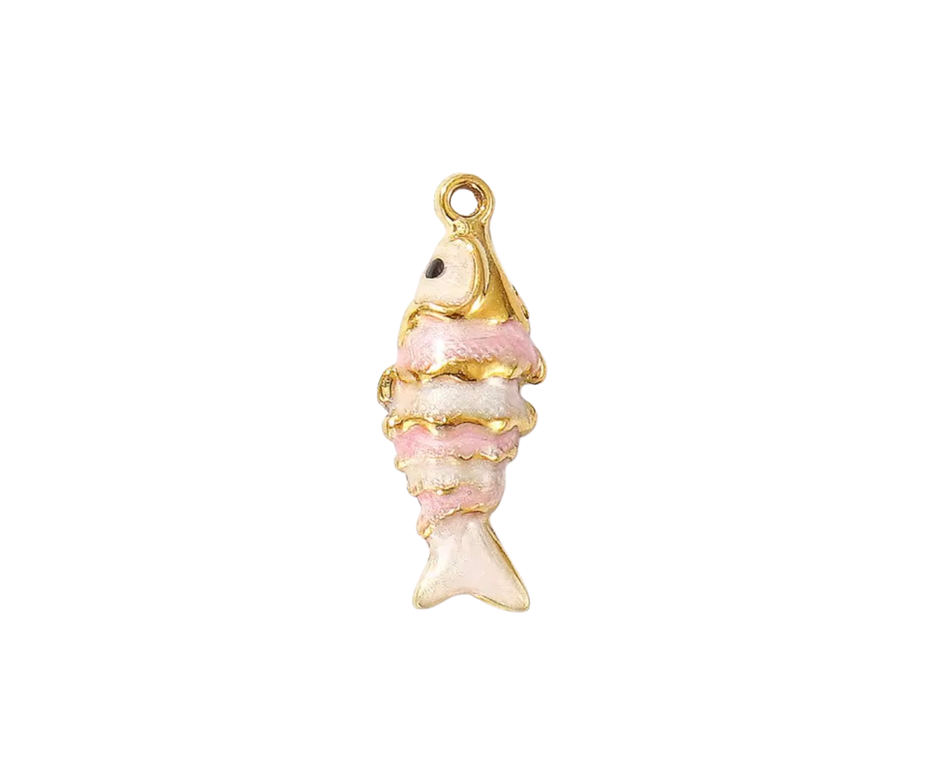 Pink Fish Charm