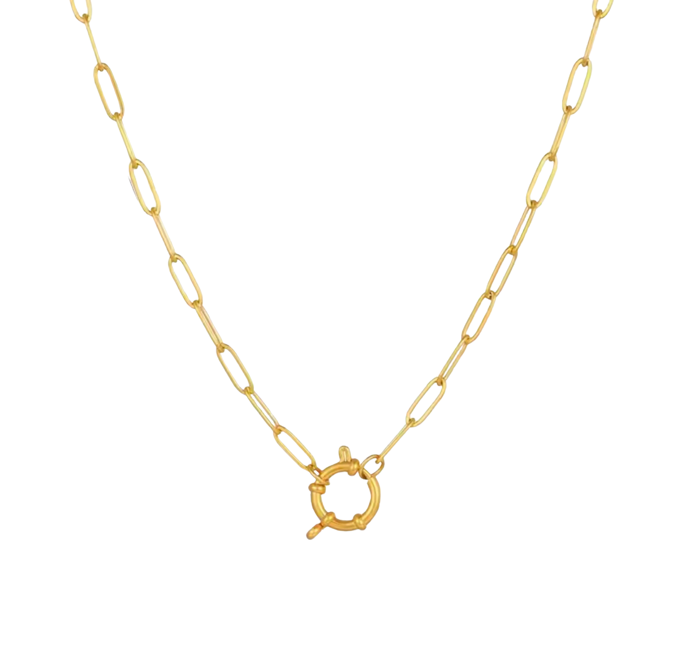 Gold Clip Chain