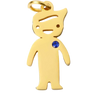 Gold Boy Charm