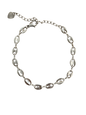 Silver Luna Link Bracelet