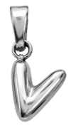 Silver Puffy V