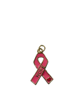 Pink Ribbon Charm