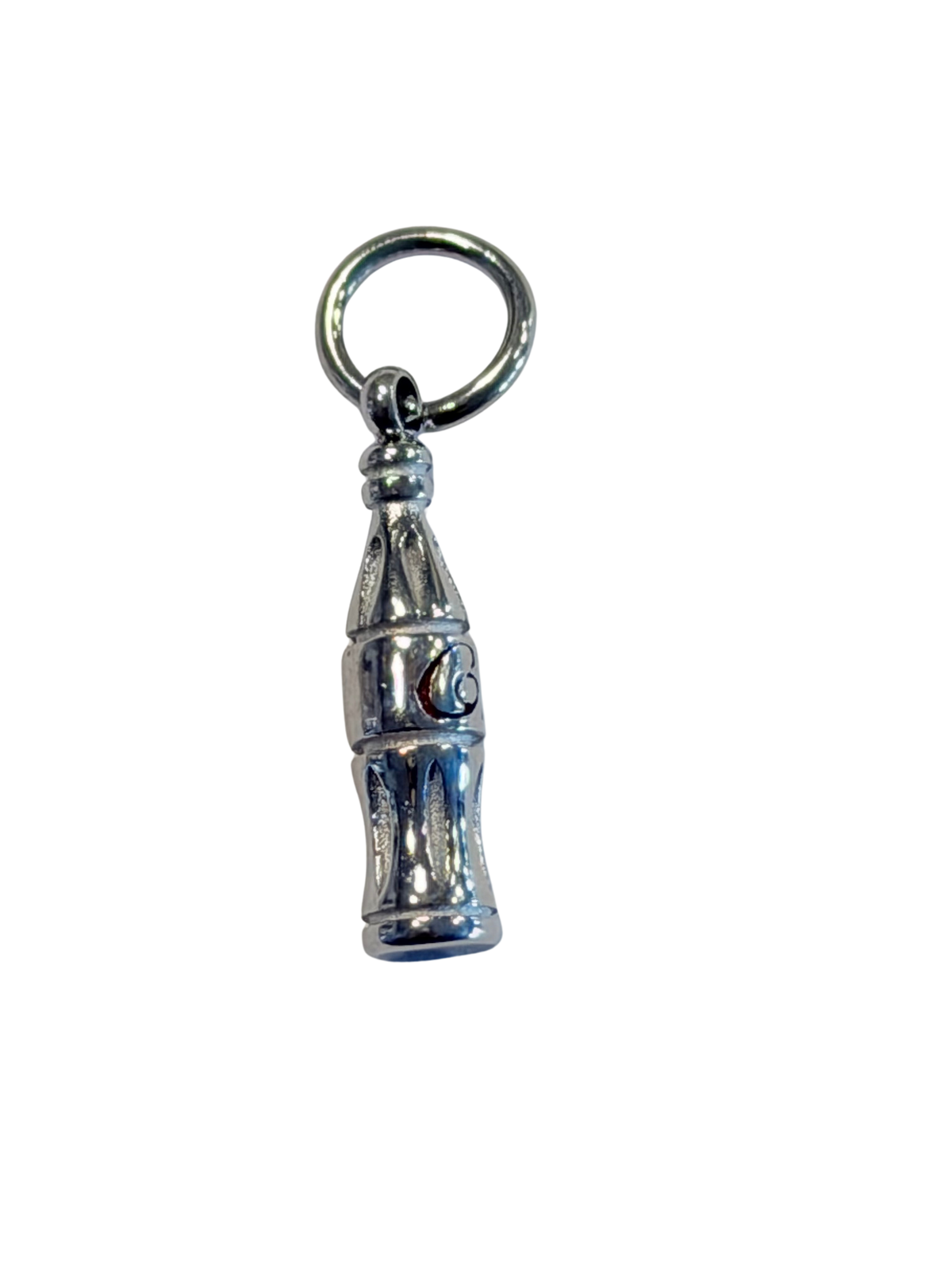 Silver Coca Charm