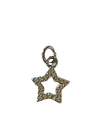 Silver Star Charm