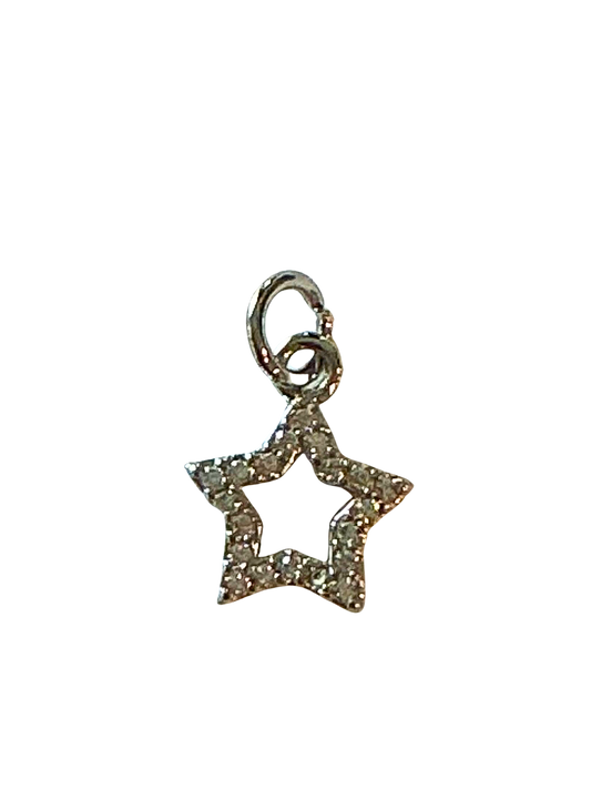Silver Star Charm