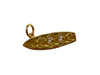 Golden Wave Charm