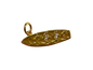 Golden Wave Charm