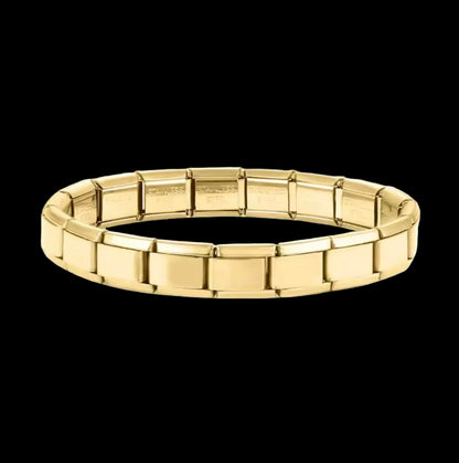 Italian Charm Base Bracelet – Stainless Steel (9mm)