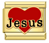 Jesus Italian Charm