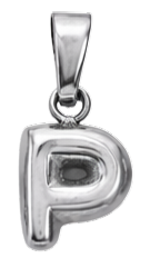 Silver Puffy P