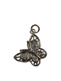 Silver Butterfly Charm