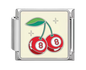 Lucky Cherry 8 Ball Charm