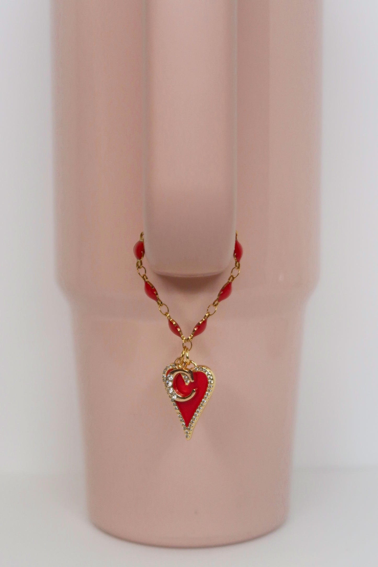Scarlet Sweetheart Tumbler Charm 💕