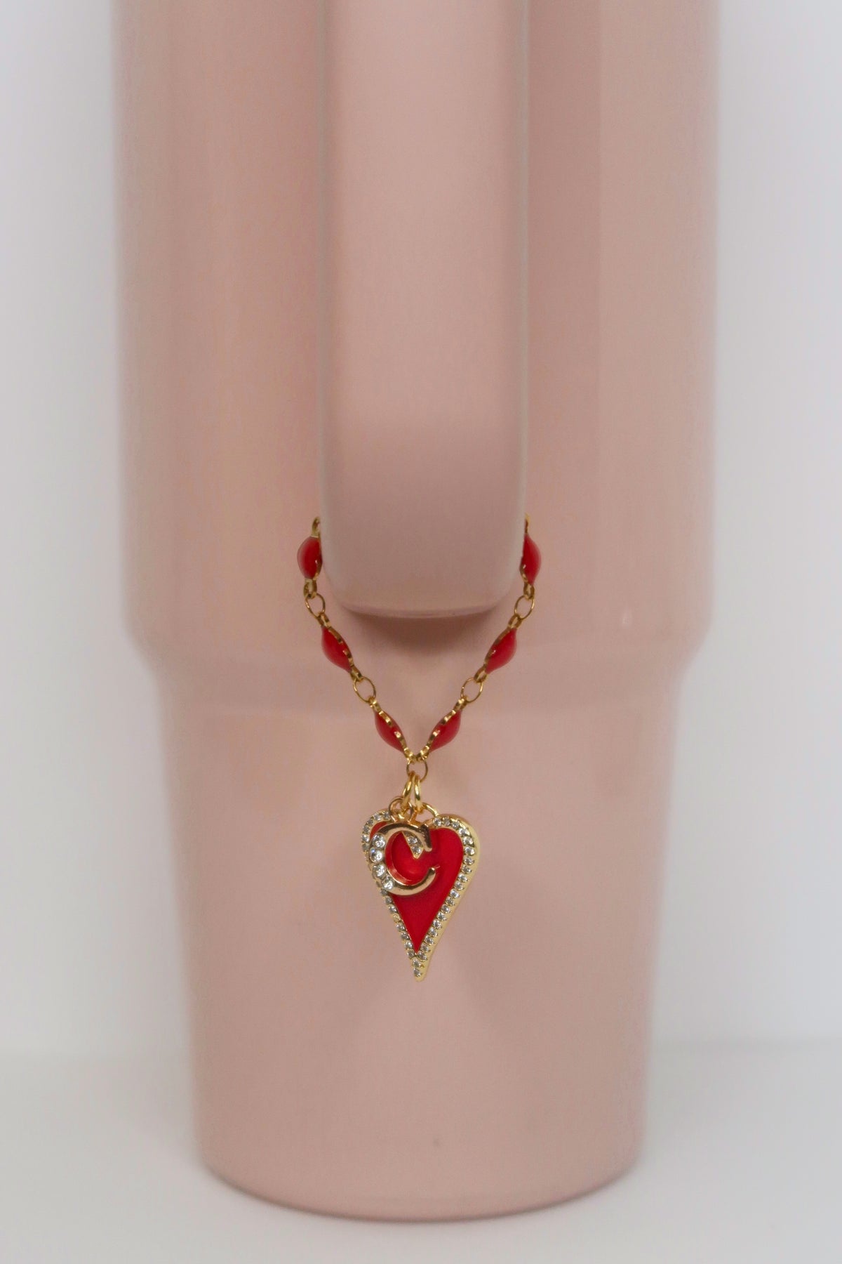 Scarlet Sweetheart Tumbler Charm 💕