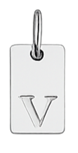 Silver Signature Letter Charms