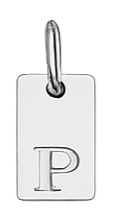 Silver Signature Letter Charms