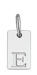 Silver Signature Letter Charms