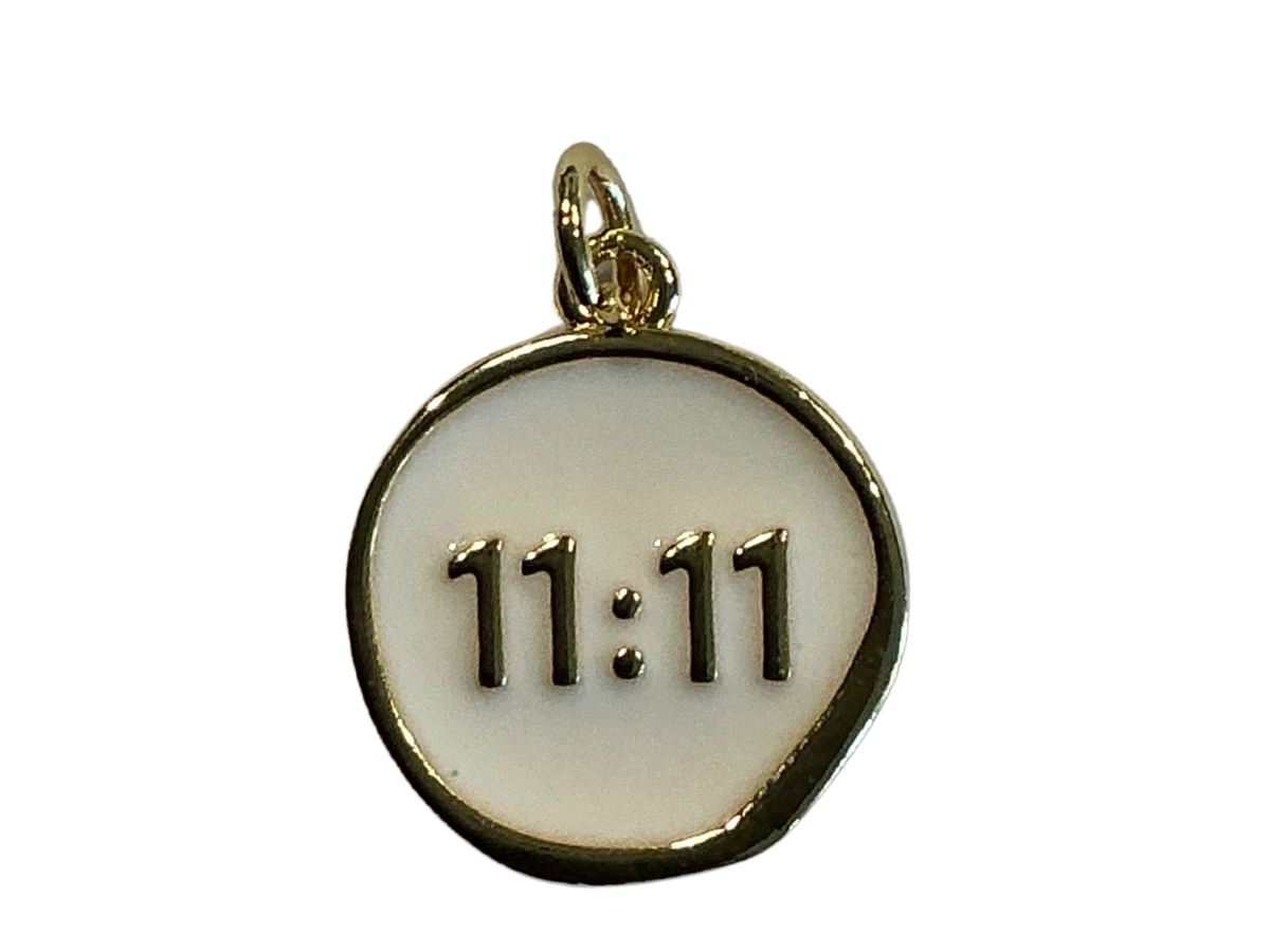 White 11:11 Charm