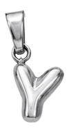Silver Puffy Y