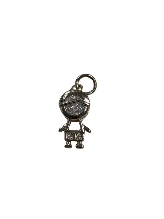 Silver Son Charm