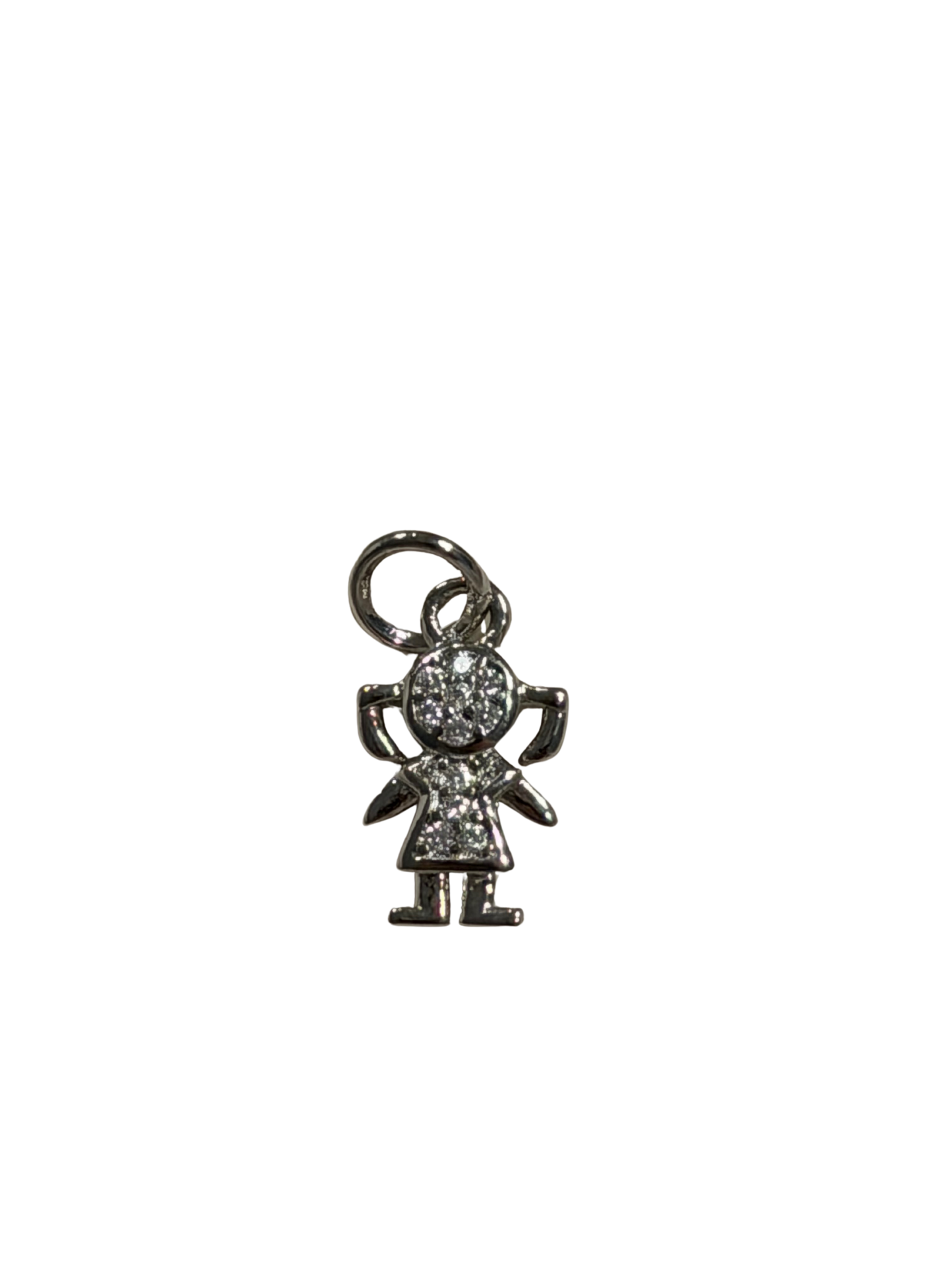 Silver Daughter Charm