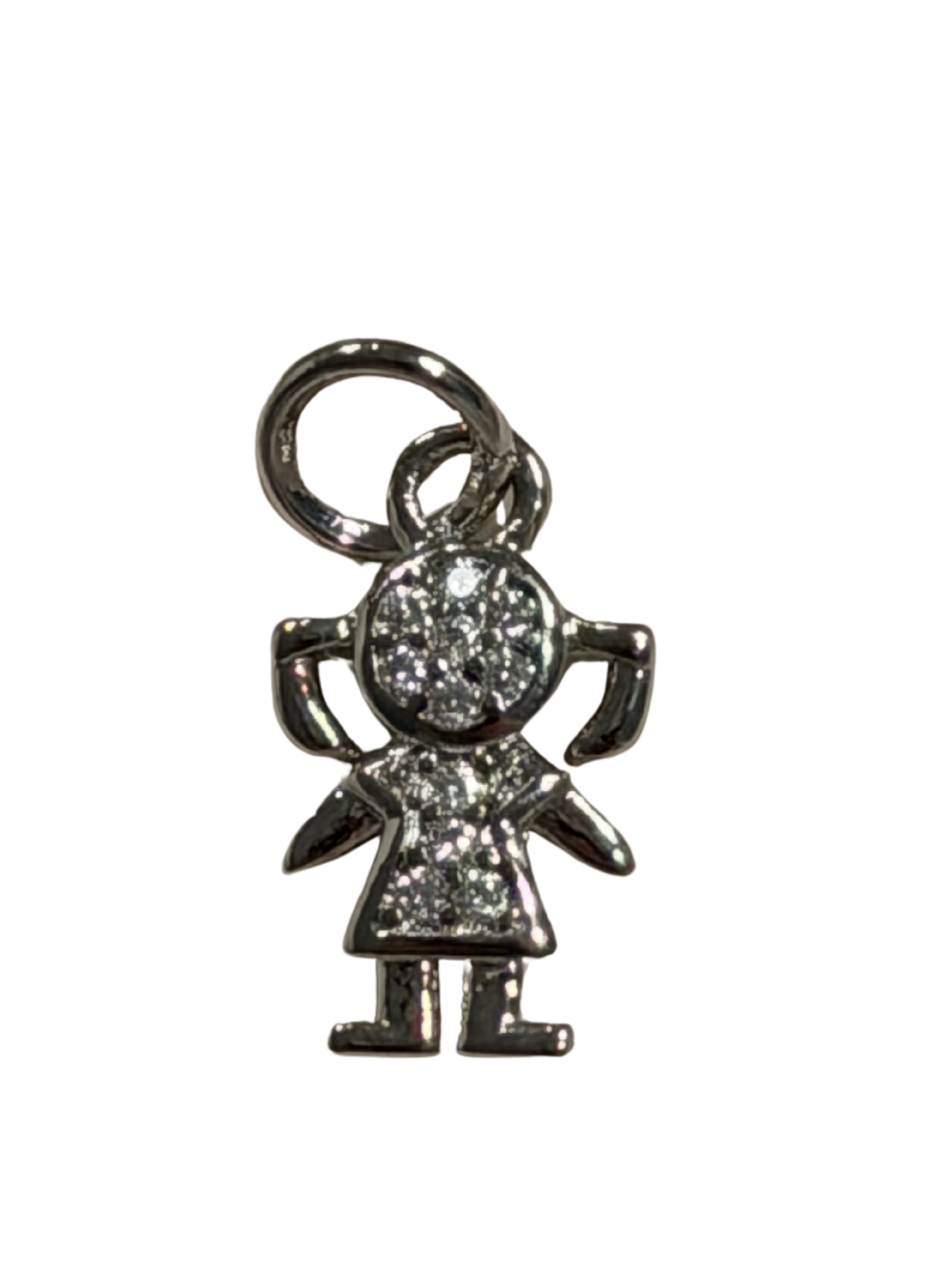 Silver Daughter Charm