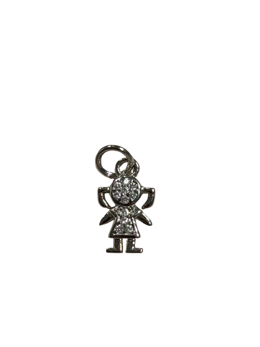 Silver Daughter Charm