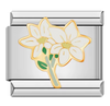 White Flowers charm