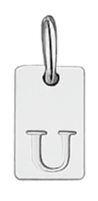 Silver Signature Letter Charms