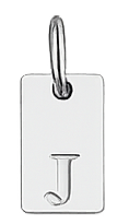 Silver Signature Letter Charms