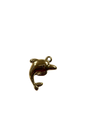 Golden Tide Dolphin Charm