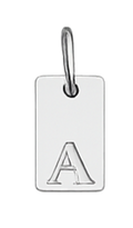 Silver Signature Letter Charms