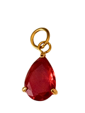 Teardrop BirthStone Charm