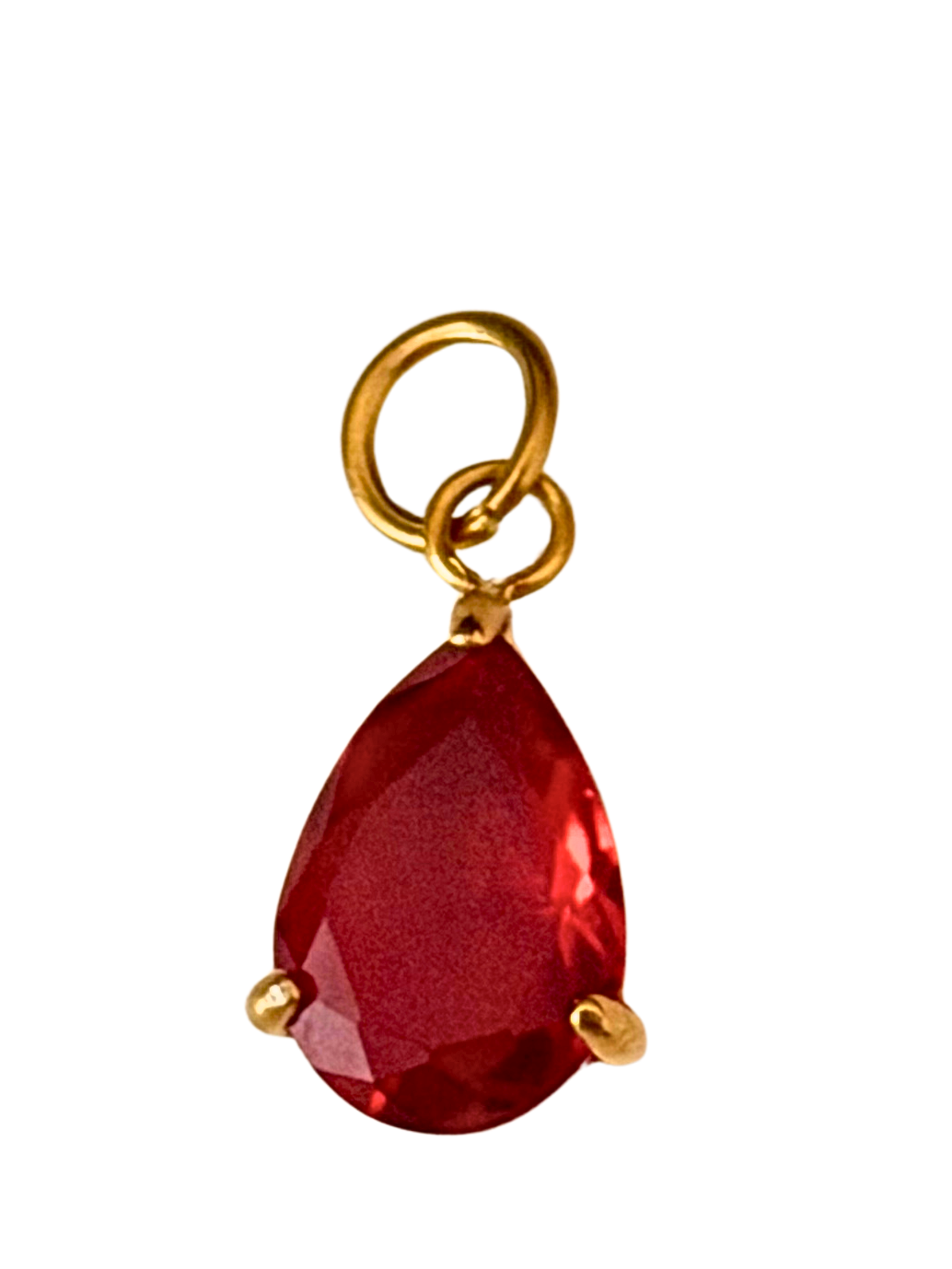 Teardrop BirthStone Charm