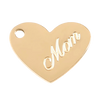 Mom Heart Charm