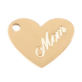 Mom Heart Charm