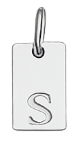 Silver Signature Letter Charms