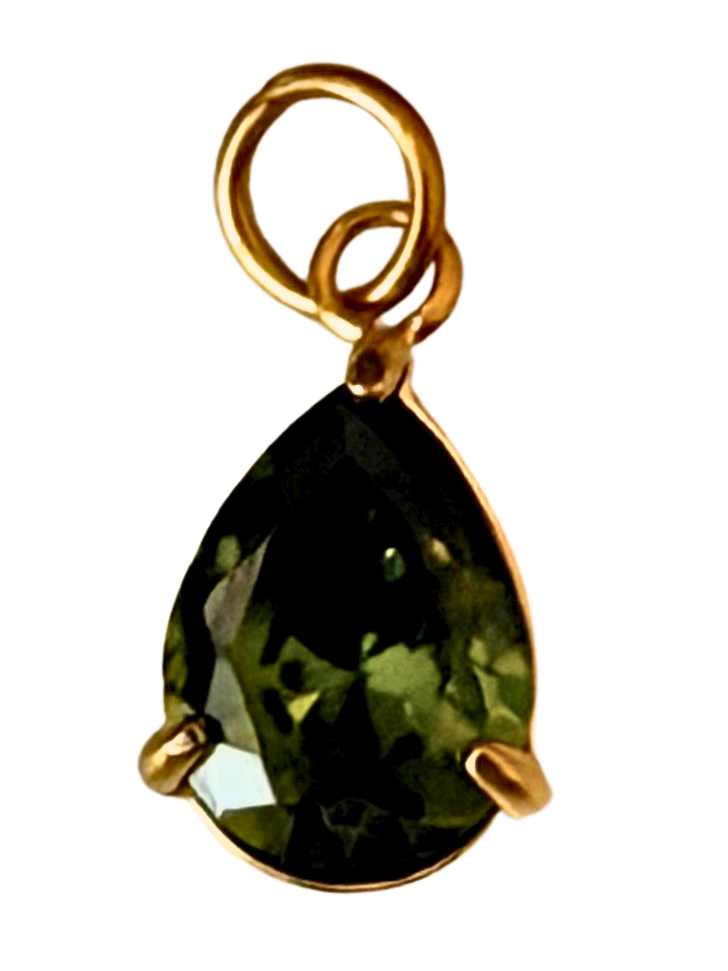 Teardrop BirthStone Charm