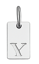 Silver Signature Letter Charms