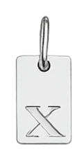 Silver Signature Letter Charms