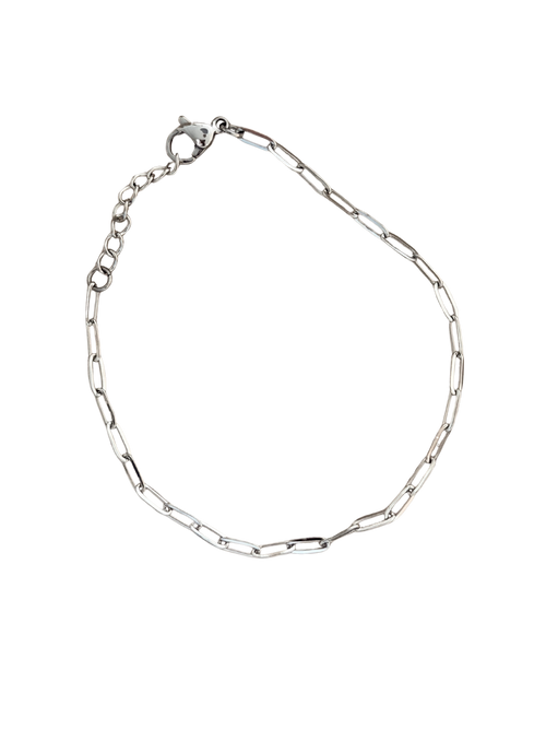 Luxe Paperclip Chain Bracelet