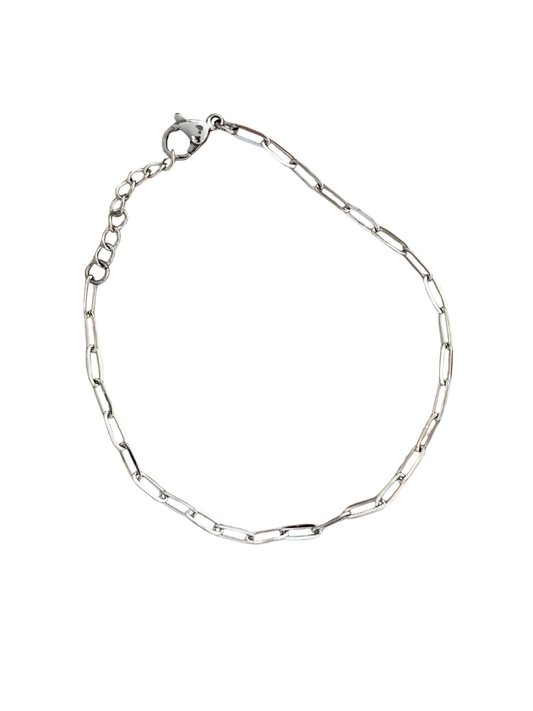 Luxe Paperclip Chain Bracelet