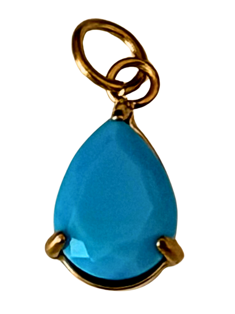Teardrop BirthStone Charm