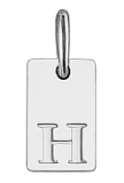Silver Signature Letter Charms