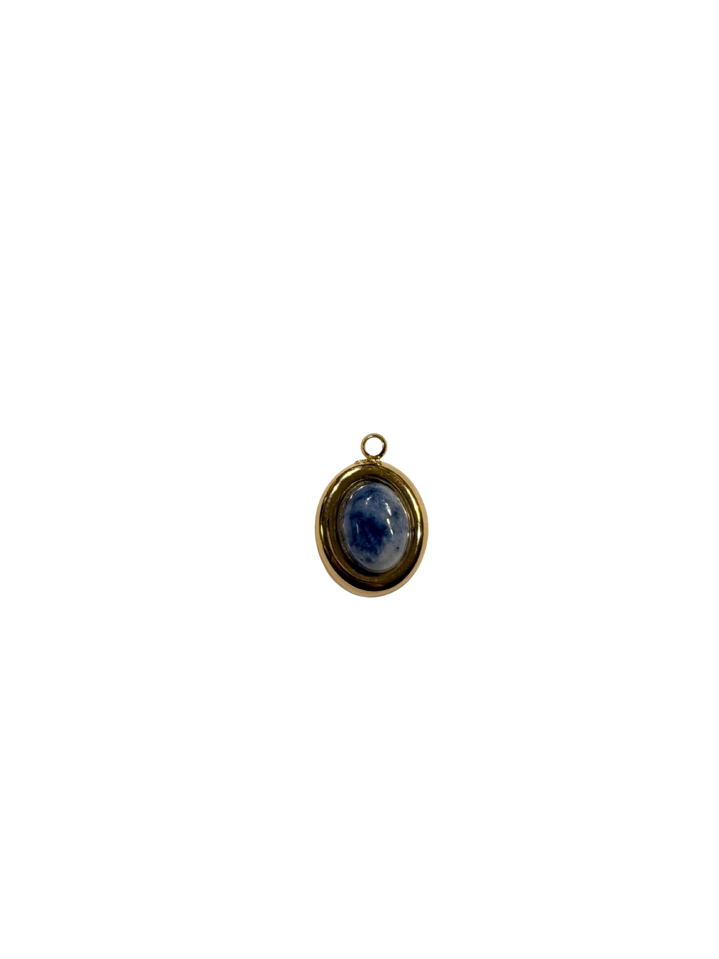 Midnight Sky Oval Charm