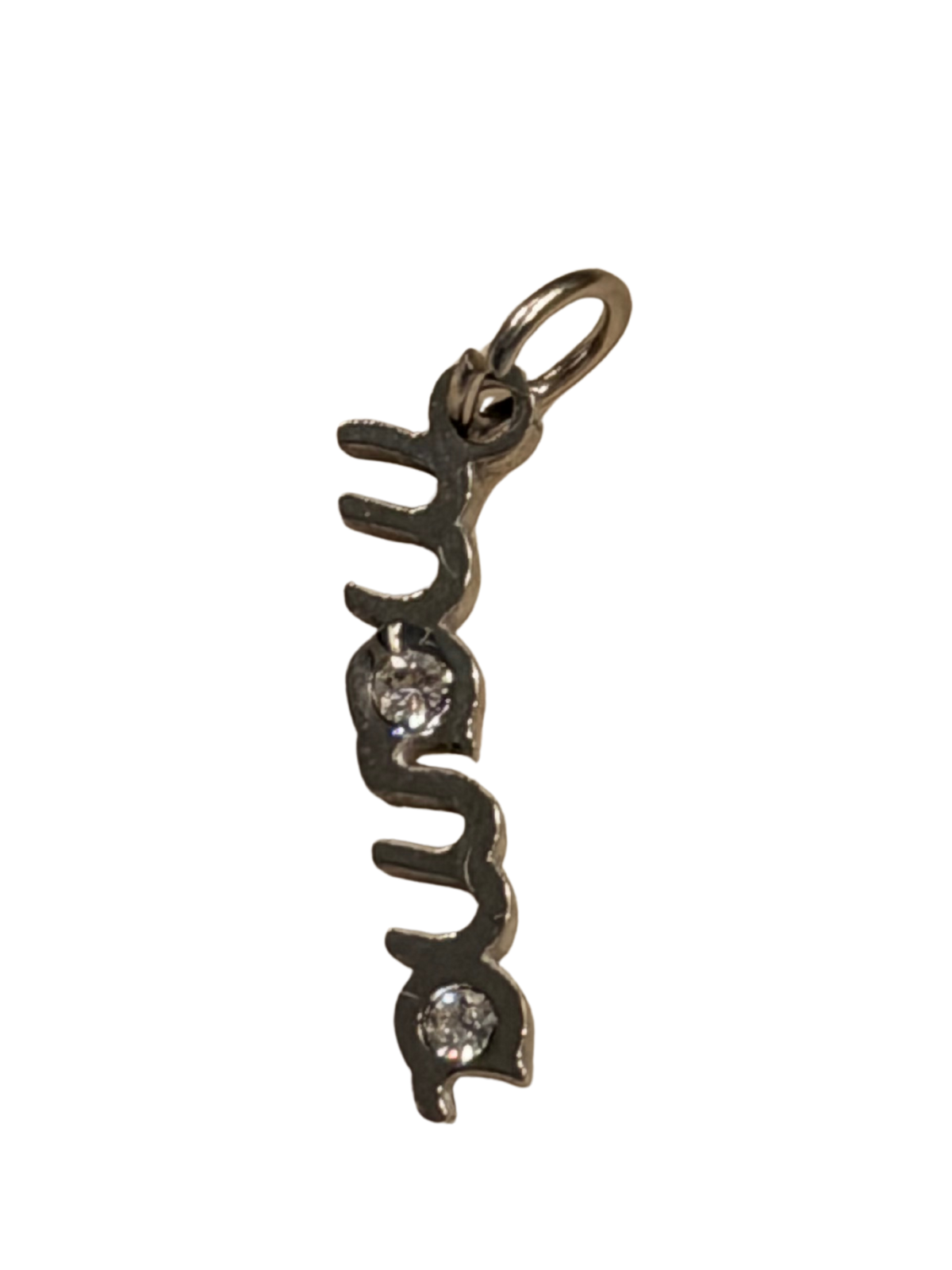 Silver Mama charm